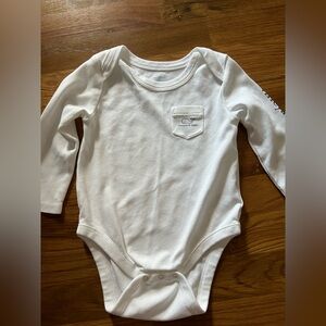 Vineyard Vines Classic White Baby Bodysuit